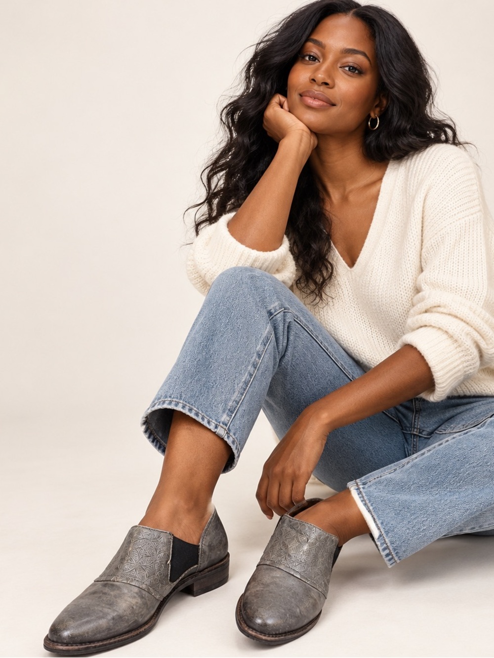 Miz Mooz Tennessee leather slip-on flats shoes. EU 38